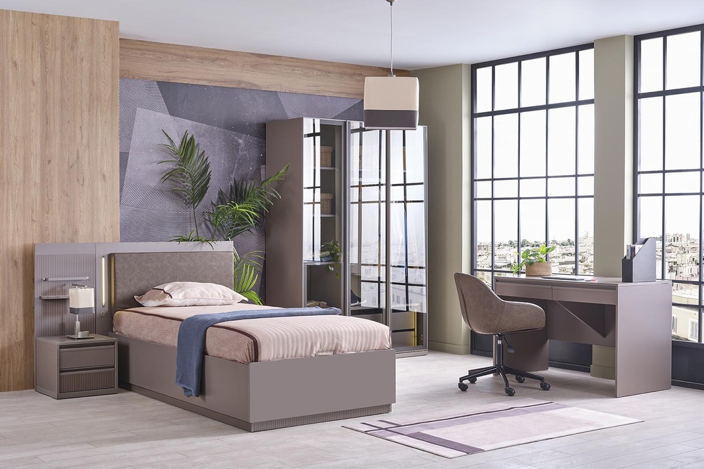 SHADOW SINGLE BED 120x200 CM
