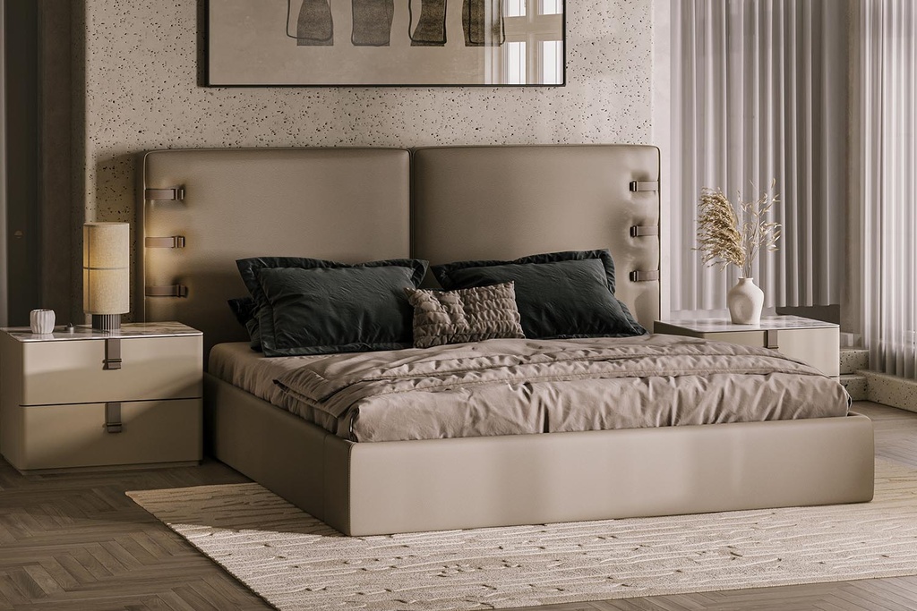 LETRA BEDSTEAD 180CM