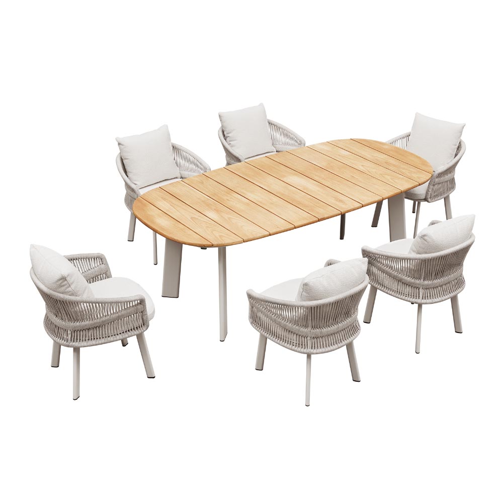 AIO DINING TABLE WHITE
