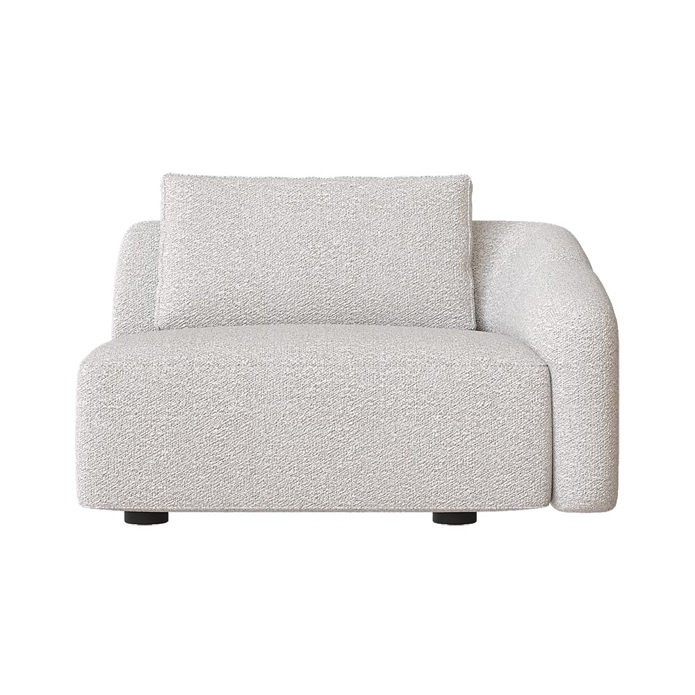 OLYMPOS SOFA SINGLE SEATER WITH RIGHT ARM