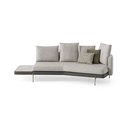 MOON RELAX SOFA WITH MARBLE COFFEE TABLE