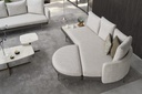 MOON RELAX SOFA WITH MARBLE COFFEE TABLE
