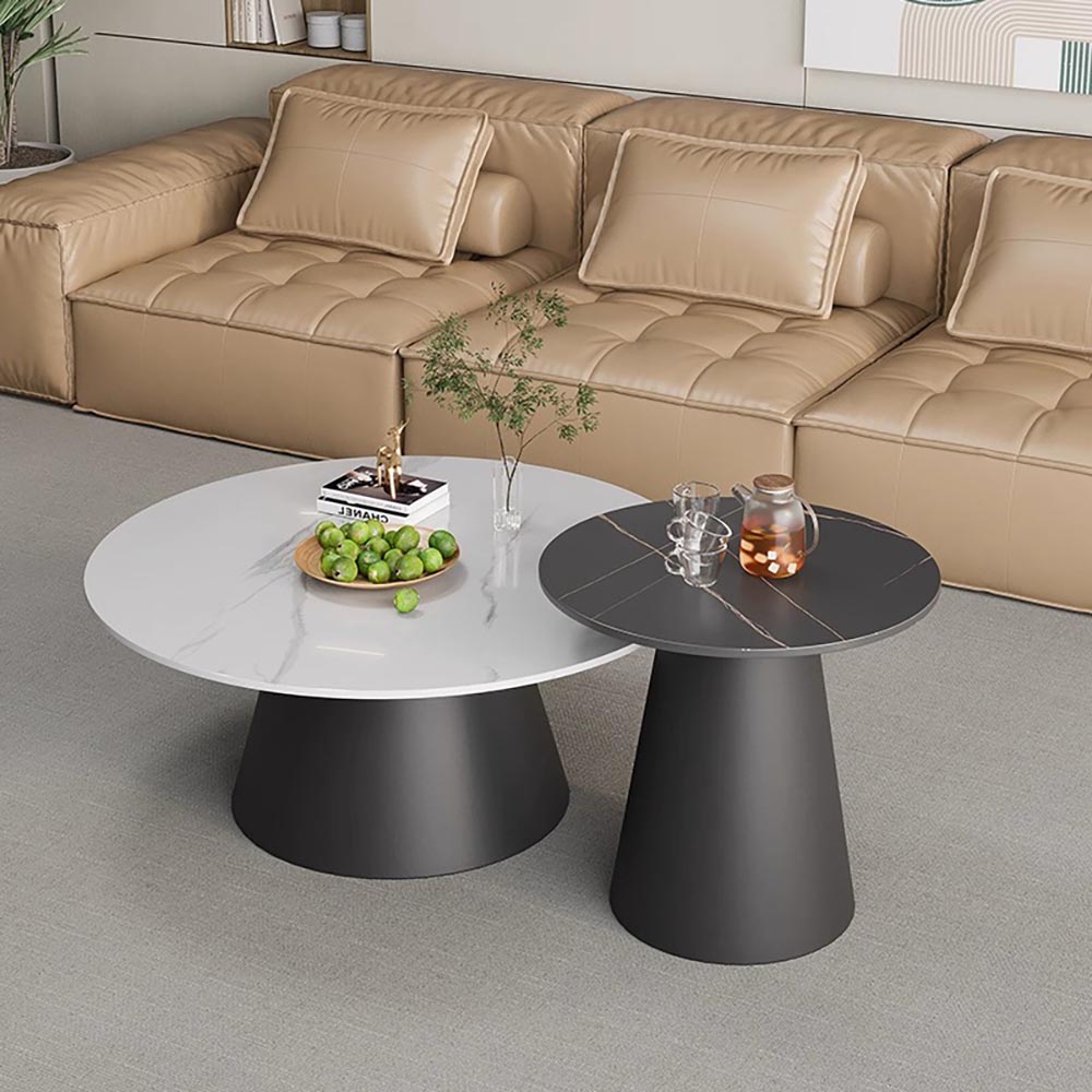 BALI COFFEE TABLE ROUND 2PCS SCT01