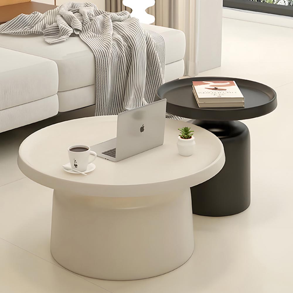 MADRID COFFEE TABLE ROUND 2PCS MCT02