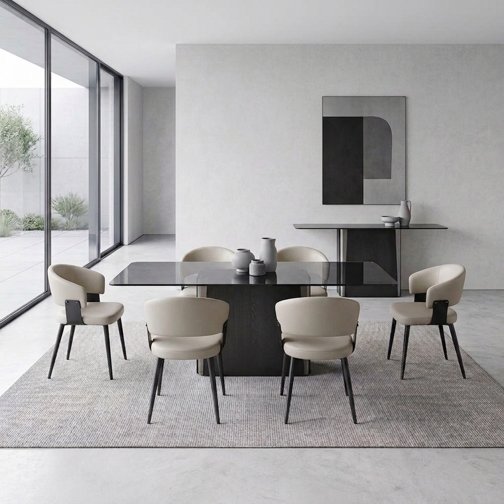 TESLA GREY DINING CHAIR C102