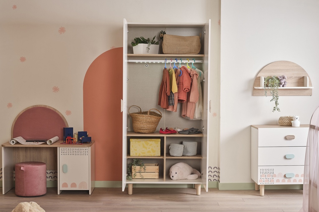 BONIE 2 DOOR WARDROBE