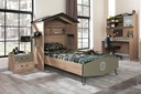 CAMP SINGLE BED 100x200 CM