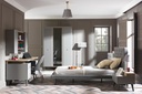LUNA 3 DOOR WARDROBE WITH MIRROR