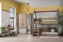 MONTESSORI HUT BUNK BED 100x200 CM