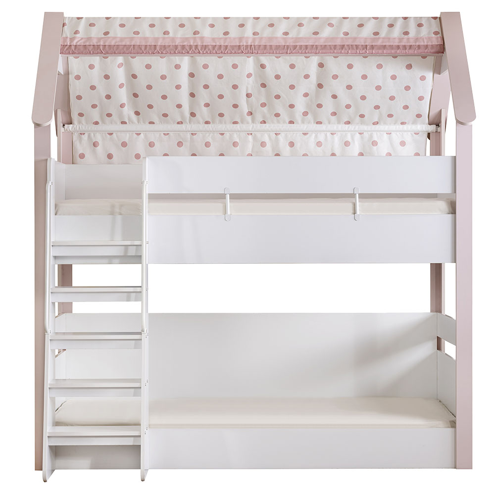 MONTESSORI PINK BUNK BED 100x200 CM