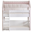 MONTESSORI PINK BUNK BED 100x200 CM