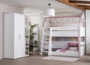 MONTESSORI PINK BUNK BED 100x200 CM