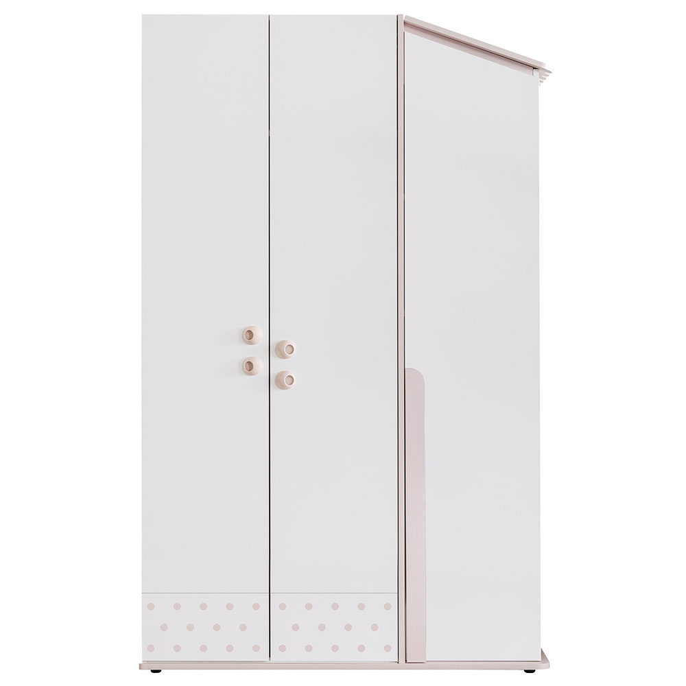MONTESSORI PINK S 3 DOOR WARDROBE