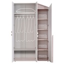 MONTESSORI PINK S 3 DOOR WARDROBE