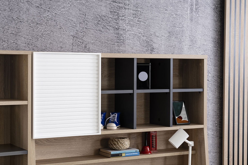 NEW CITY STUDY TABLE SHELVE UNIT