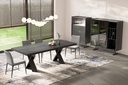 COLLECT GREY TV UNIT SHOWCASE GLASS DOOR