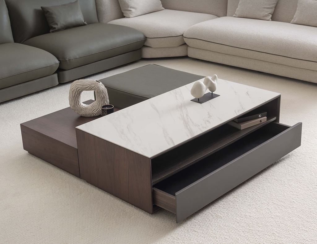LIPA CENTER COFFEE TABLE MARBLE TOP