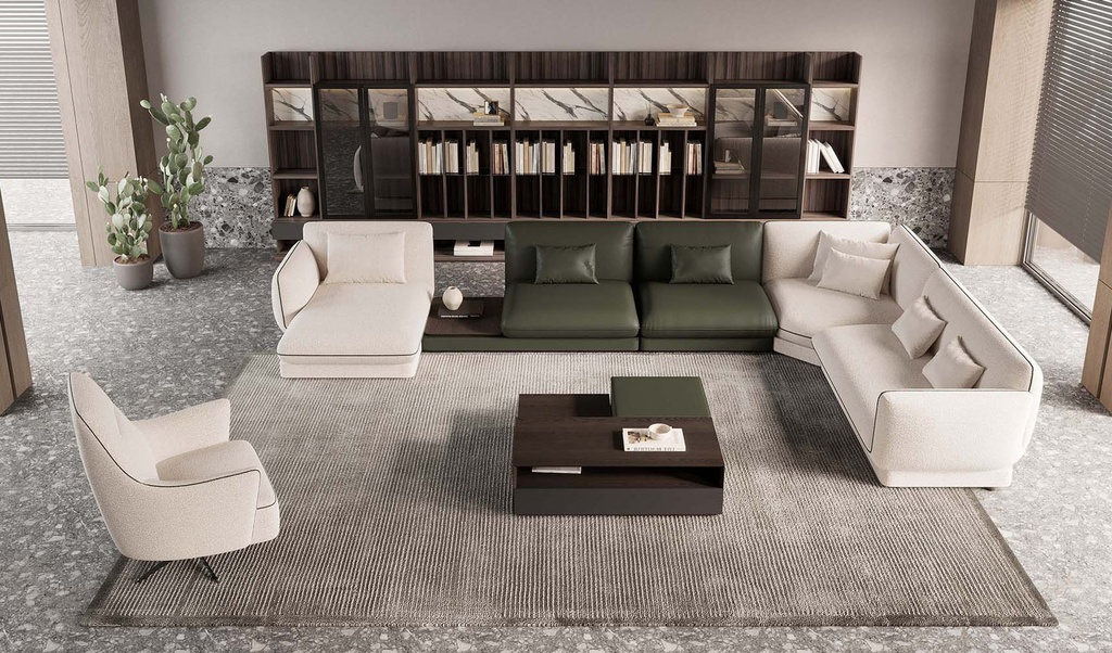 LORETTA CORNER SOFA RELAX MODULE WITH LEFT ARM