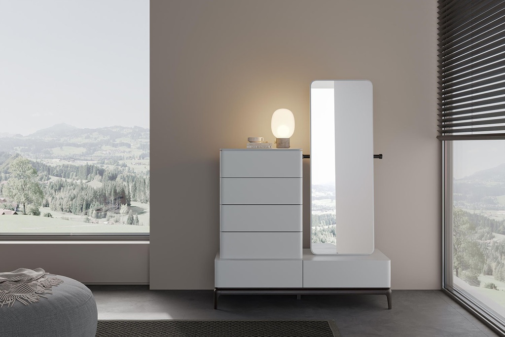 LUCCA DRESSER WITH MIRROR