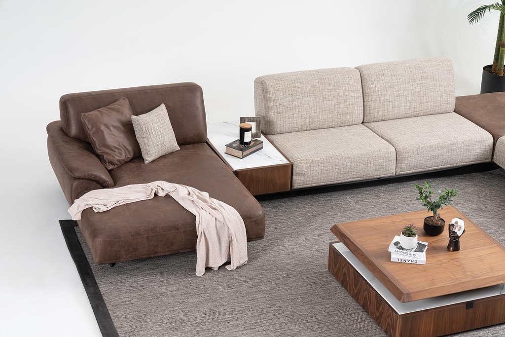 SIENA CORNER FLAT SIDE TABLE