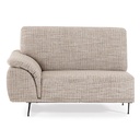 SIENA CORNER SINGLE MODULE WITH LEFT ARM 125CM