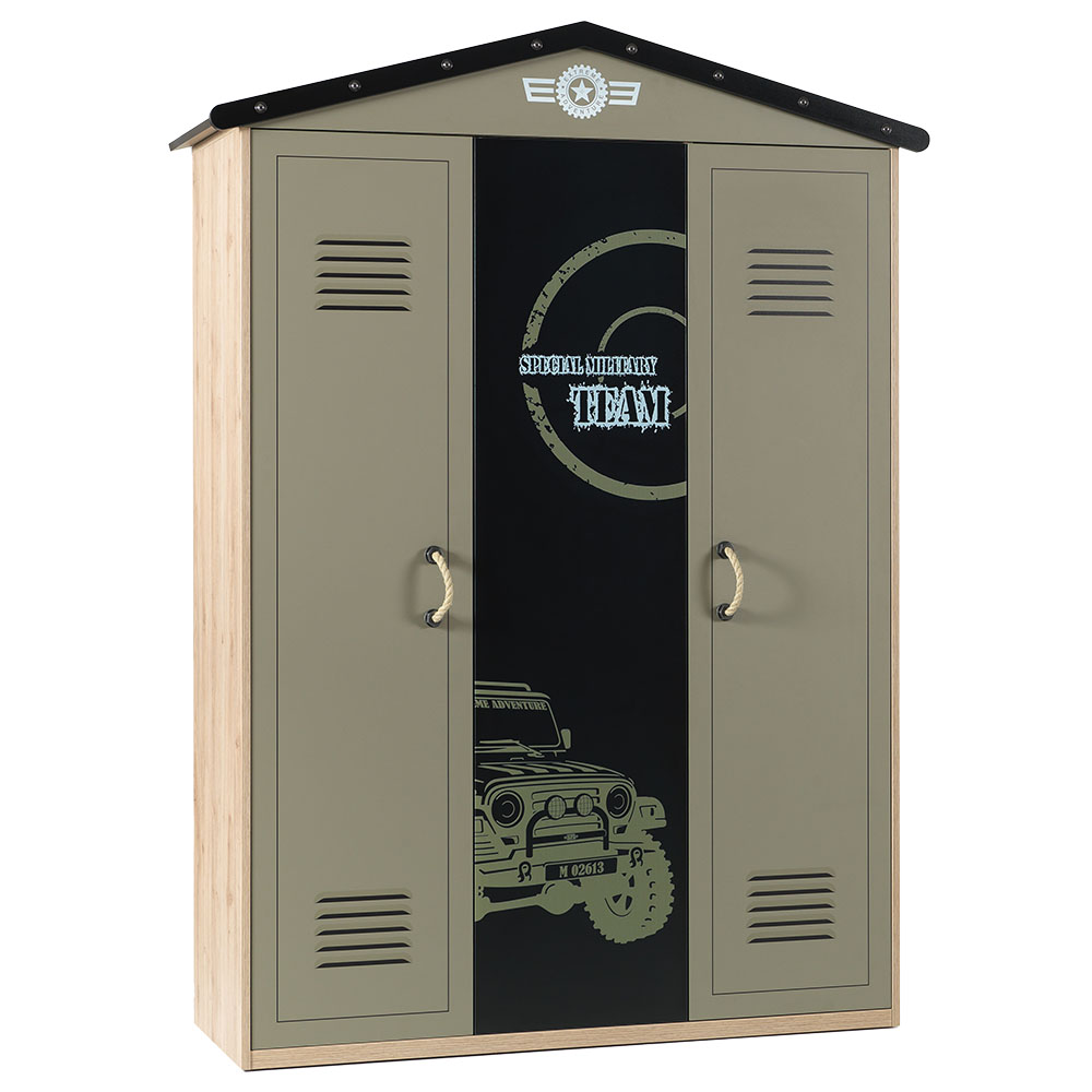 CAMP 3 DOOR WARDROBE