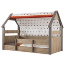 MONTESSORI HUT SINGLE BED 100x200 CM