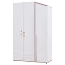 MONTESSORI PINK S 3 DOOR WARDROBE