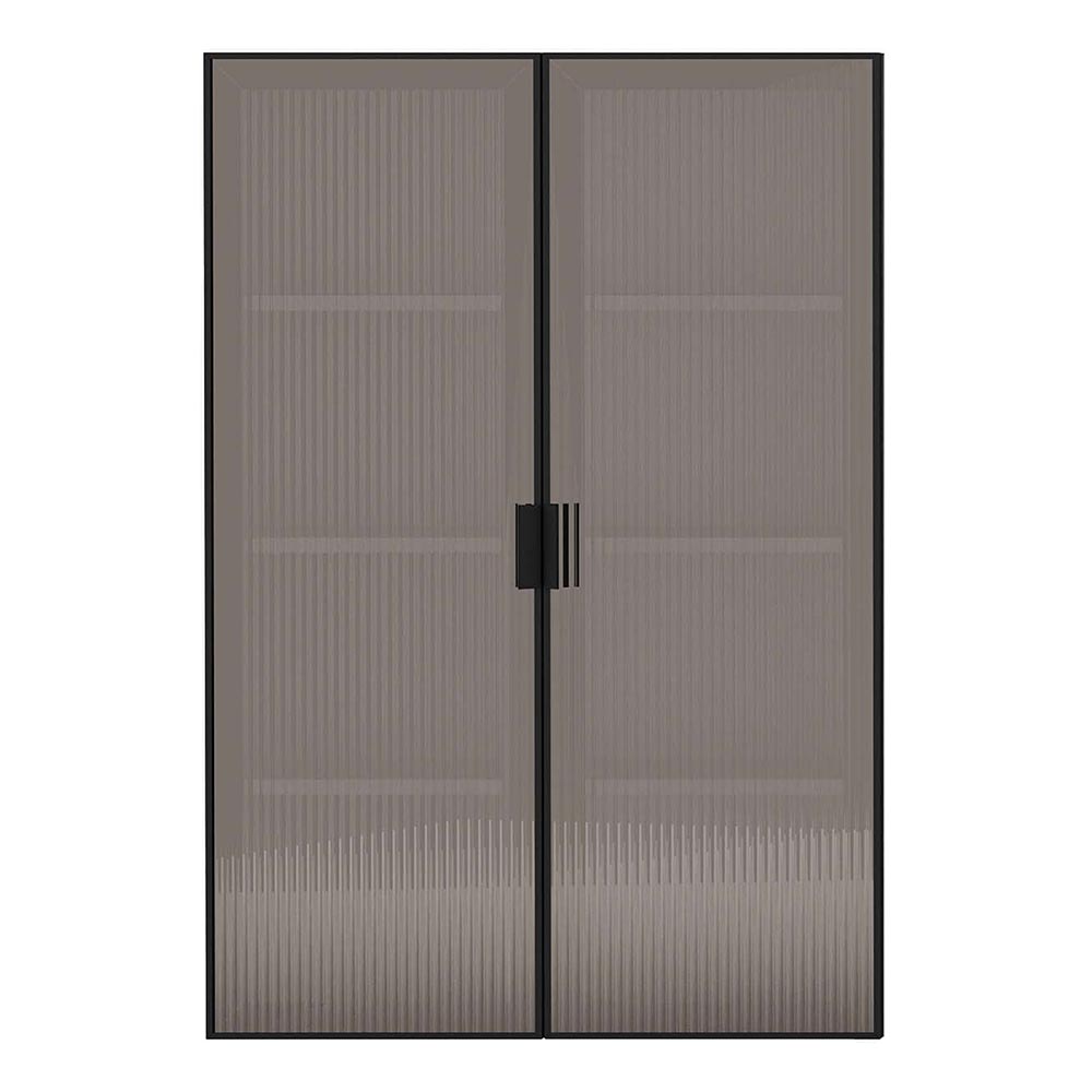 VERONA WALL UNIT GLASS DOORS BLOCK
