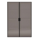 VERONA WALL UNIT GLASS DOORS BLOCK