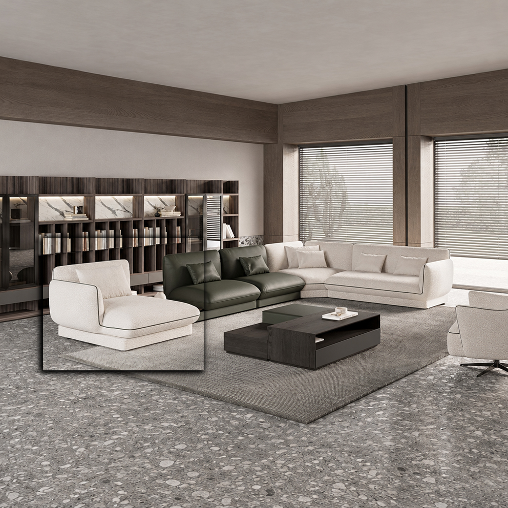 LORETTA CORNER SOFA RELAX MODULE WITH LEFT ARM