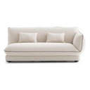 LORETTA CORNER SOFA DOUBLE MODULE WITH RIGHT ARM