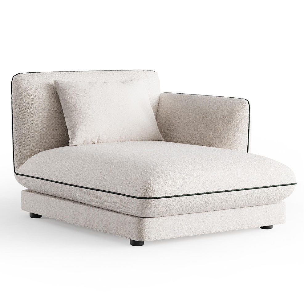 LORETTA CORNER SOFA RELAX MODULE WITH RIGHT ARM
