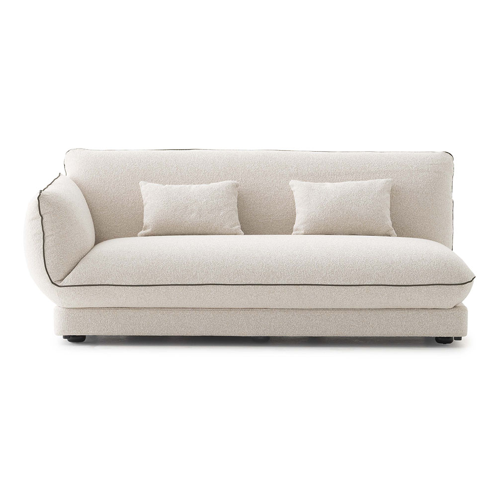 LORETTA CORNER SOFA DOUBLE MODULE WITH LEFT ARM