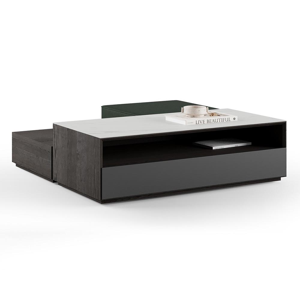 LIPA CENTER COFFEE TABLE MARBLE TOP
