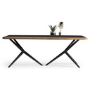 LAYLA TABLE GLASS TOP 208CM