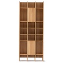 HERA WALL UNIT TRIPLE BLOCK OAK WENEER