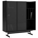 COLLECT GREY TV UNIT SHOWCASE GLASS DOOR