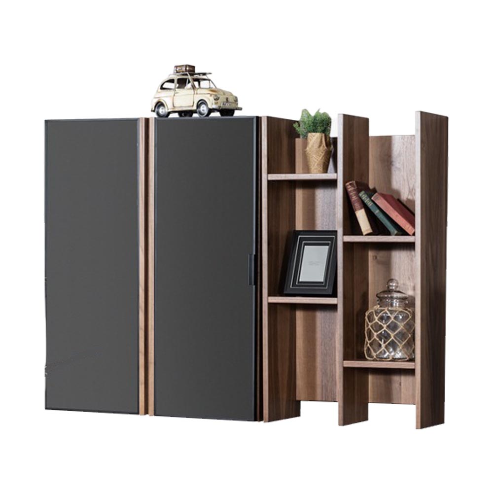 NATURA WALL UNIT TOP MODULE SHELF AND GLASS