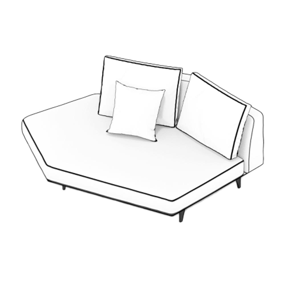 LOFT AMORF MODULE LEFT - LAURA 25