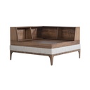 PRADA SOFA WOODEN CORNER