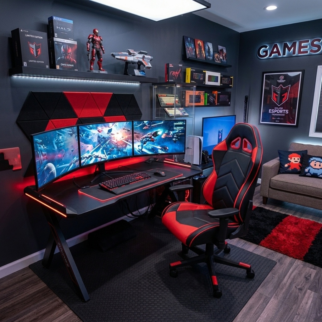 GAMING CHAIR RED