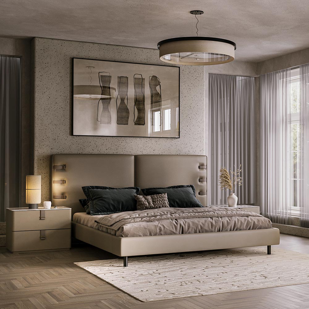 LETRA BEDSTEAD 180CM