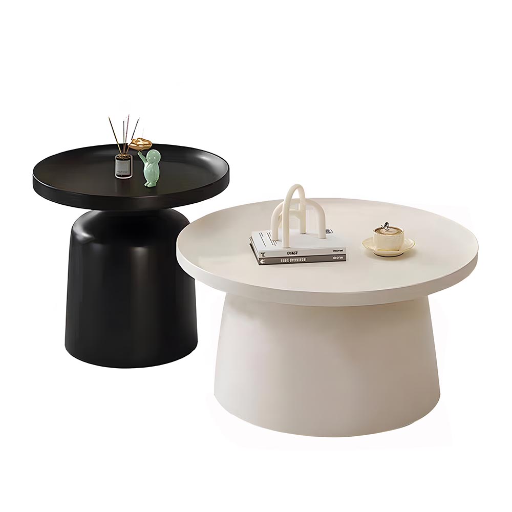 MADRID COFFEE TABLE ROUND 2PCS MCT02