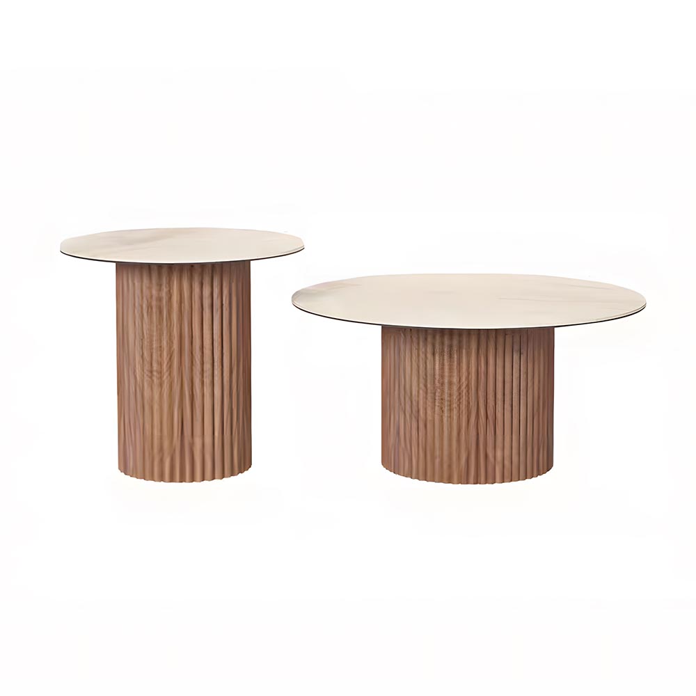 VERRA COFFEE TABLE ROUND 2PCS CT42
