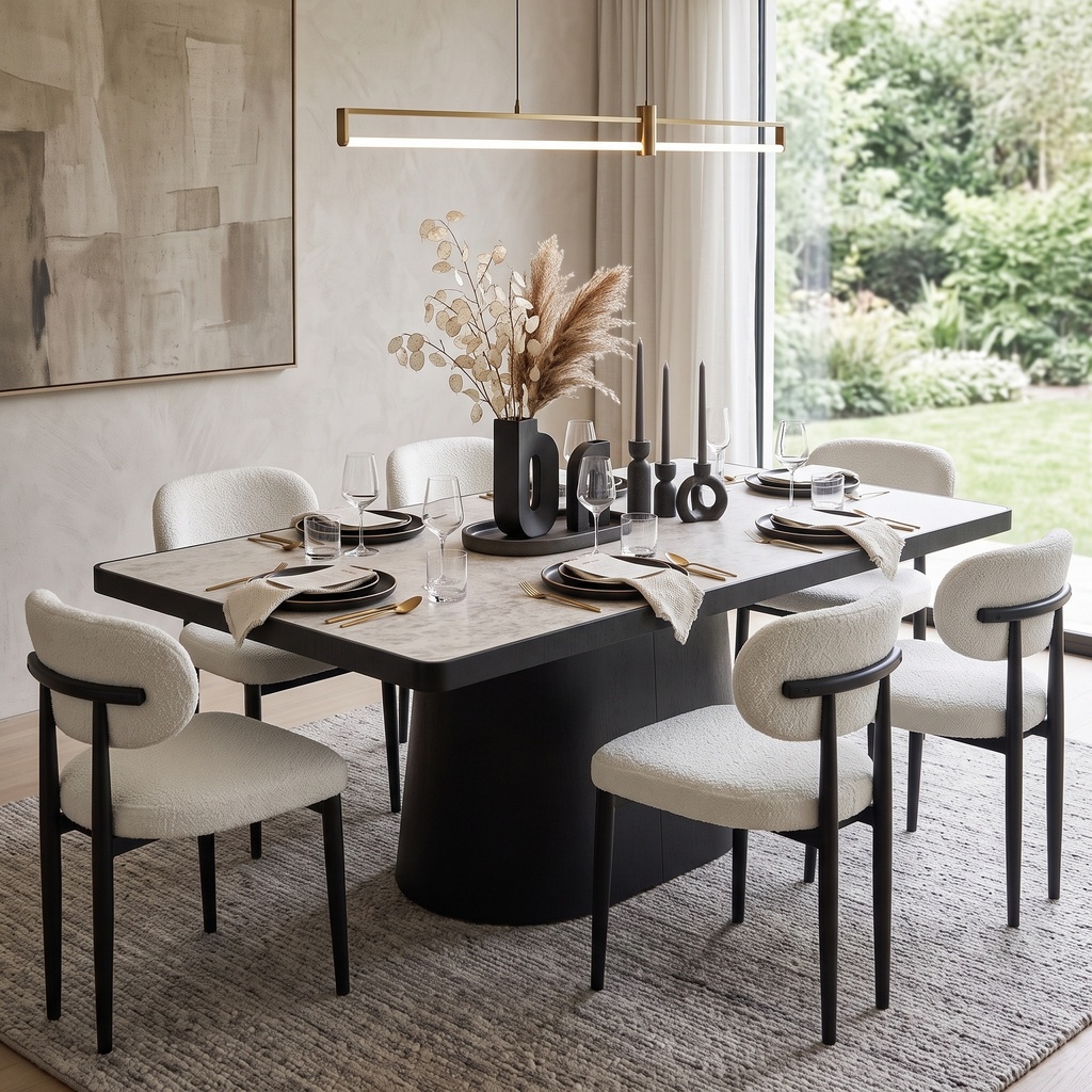 VELORA DINING TABLE 464T