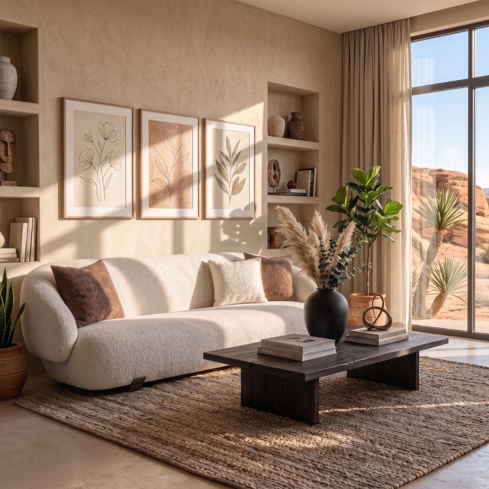 SAND 3 SEATER SOFA HD-24094