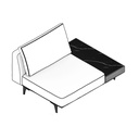 LOFT SIDE TABLE MODULE RIGHT - MASSA 040