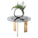 HERITAGE SIDE TABLE GLASS