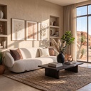 SAND 3 SEATER SOFA HD-24094